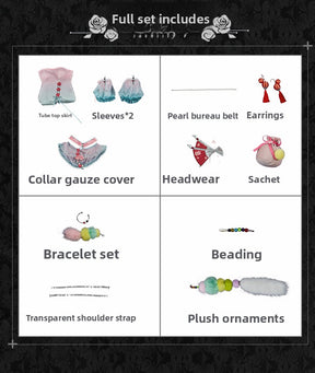 Game Cosplay Series: Identity V -Perfumer（Treasure-Giving Rat）Cosplay Cute Costume full set Shushengcos