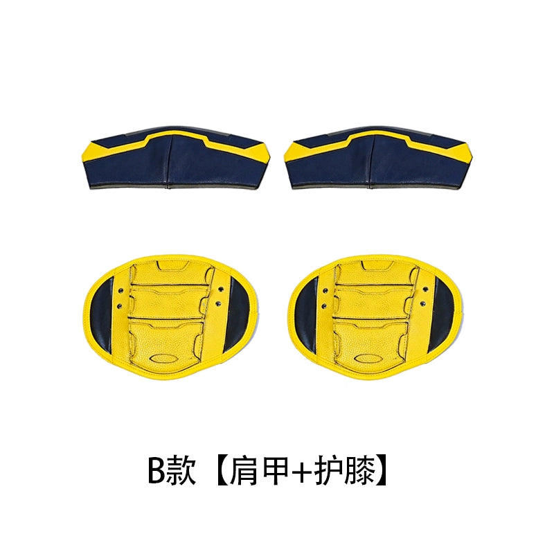 New Movie Wolverine Cosplay Costume Jumpsuit Vest Gloves Belt Wolf Steel Claw For Men Custom Made