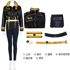 Adventurer Eve Cosplay Fantasy Clothing Anime Game Stellar Blade Costume Disguise Adult Women Roleplay Fantasia Outfits