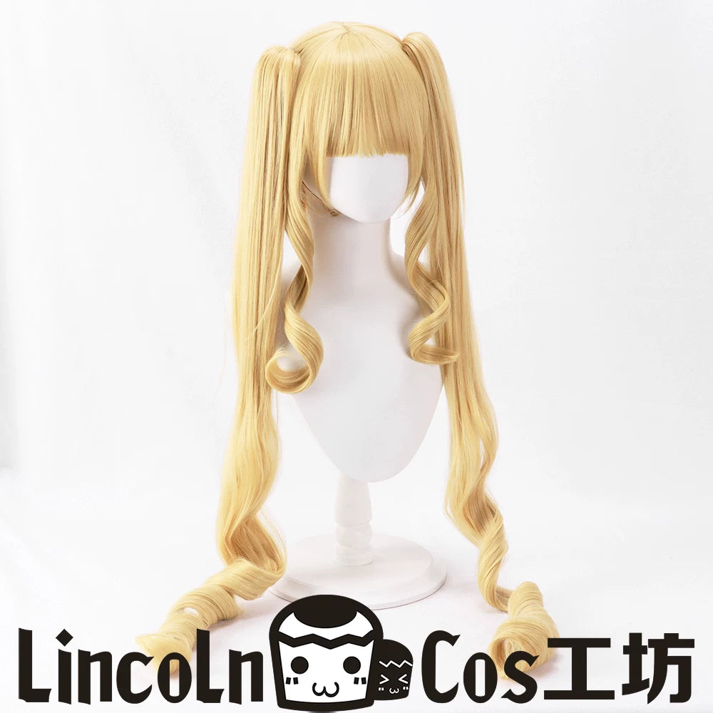 Rozen Maiden Shinku Cosplay Wig Honey-colored curly twin tails