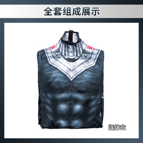 Aquaman Black Manta Cosplay Costume 3D Printed Superhero David Hyde Costume Spandex Suit Halloween Costume Bodysuit for Adult