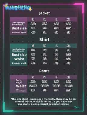 Arknights Yi Sui’s Fragment Cosplay High quality Costume full set S-XL Shushengcos