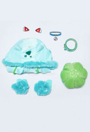 Cosplay Series:Pokémon-Bulbasaur personification Cosplay bodysuit sexy Costume full set Shushengcos S-XL