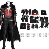 Final Fantasy XVI Clive Rosfield Cosplay Costume FF16 Clive Cosplay Battle Suit Men Halloween Carnival Party Suit Custom Made