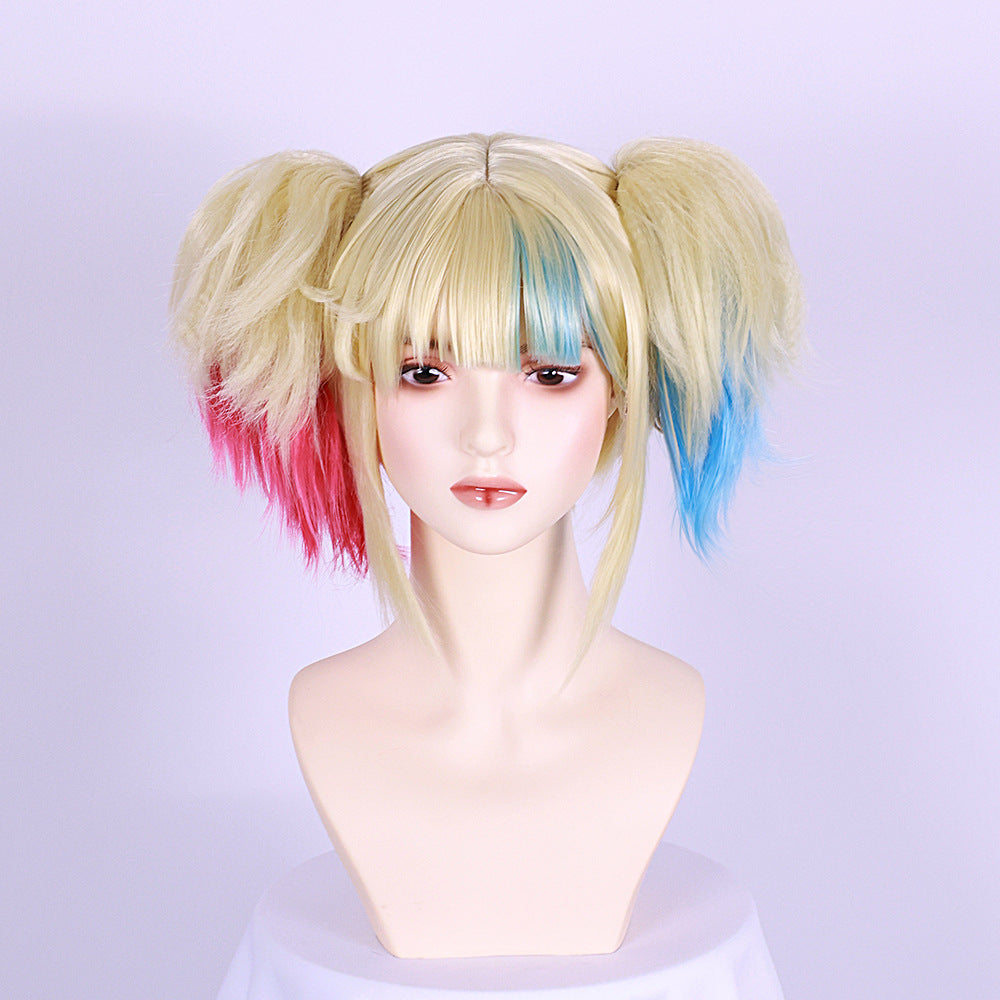 Harley Quinn Cosplay Costume The Joker Carnival Uniform Wig Anime Halloween Costumes Women Game