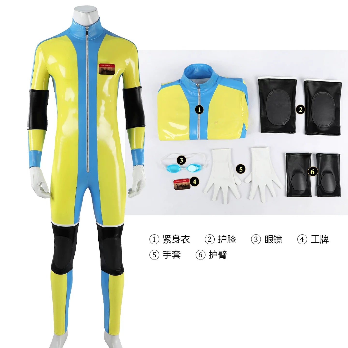 Game Cosplay Series: Dispatch Waterboy Superhero cosplay bodysuit High quality Costume full set XXS-XXXL Shushengcos