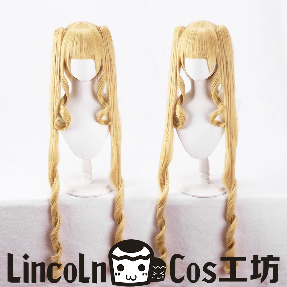 Rozen Maiden Shinku Cosplay Wig Honey-colored curly twin tails