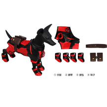 Movie Deadpool Cosplay Costume Dogpool Pet Cos Outfits Dog Cat Superhero Clothing Halloween Carnival Party Comic-con Props Gift