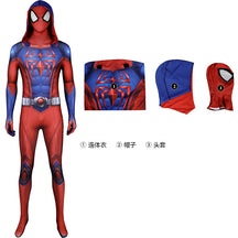 Scarlet Spider Cosplay Costume For Men Jumpsuit Bodysuit Across Fresh Halloween Carnival Party Role Play Suit New