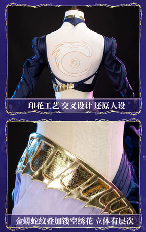 Game Cosplay Series: LOL Yunara  Cosplay Complete set of clothing accessories Shushengcos 3D mold printing S-XL