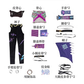 Jinx Hoodie Cosplay Costume Anime Arcane Women LOL Arcane Jinx Cosplay Hoodie Costume Plus Size