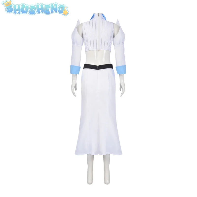 Orihime Inoue Cosplay Suit Inoue Oritime Sexy White T-Shirt Skirt Suit Halloween Carnival Suit XS-XXXL Suit