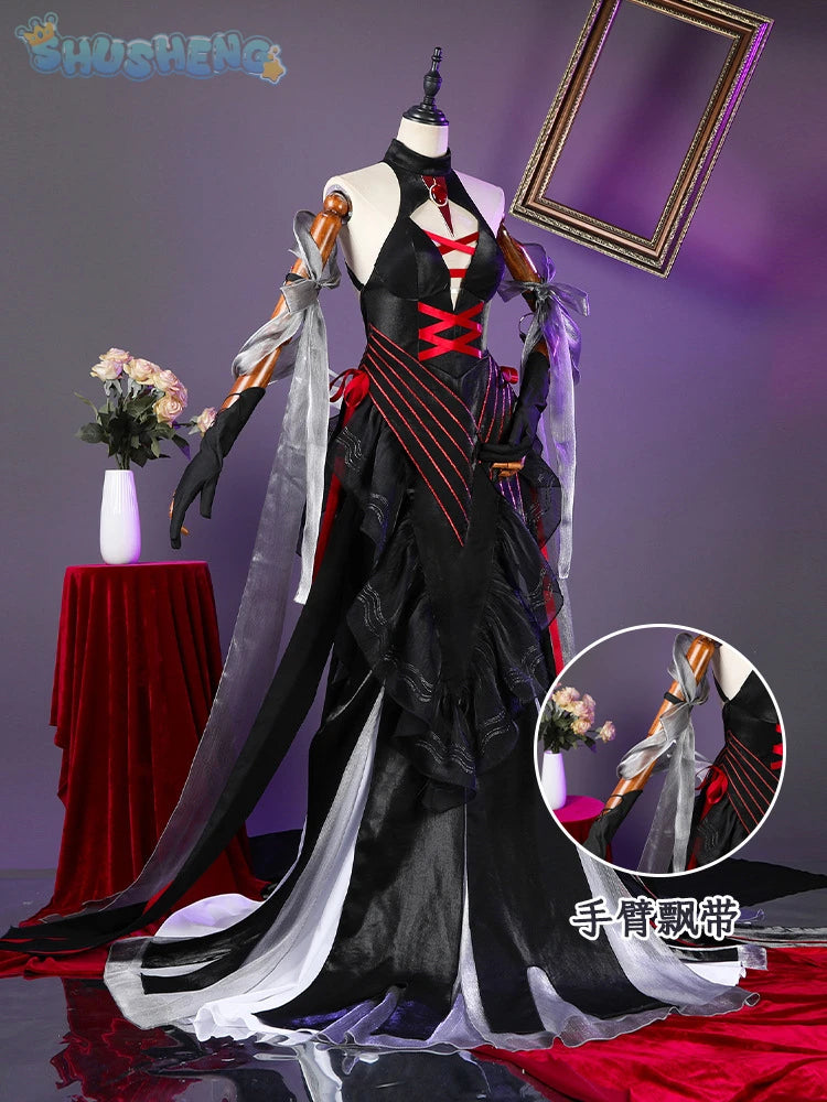 Path to Nowhere Dreya Cosplay Costume Women Girls Evening Dresses Game Suit Dreya Halloween Party Role Play