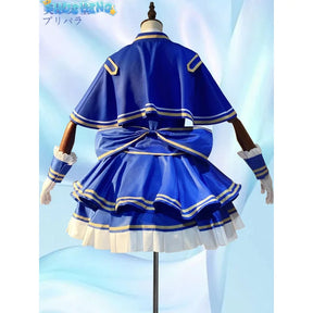 Pripara Manaka Laala Little Blue Dress Women Cosplay Costume Cos Game Anime Party Uniform Hallowen Play Role Clothes Clothing