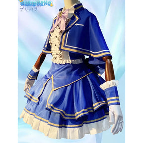 Pripara Manaka Laala Little Blue Dress Women Cosplay Costume Cos Game Anime Party Uniform Hallowen Play Role Clothes Clothing