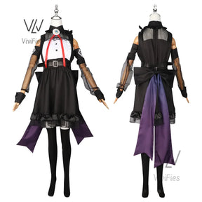 Puella Magi Madoka Magica Kyoko Sakura cosplay costume Sakura Kyoko cosplay women girls Halloween dress for wig