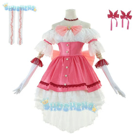 Puella Magi Madoka Magica cos Kaname Madoka cosplay Anime clothing set