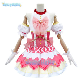 Puella Magi Madoka Magica cos Kaname Madoka cosplay Anime clothing set