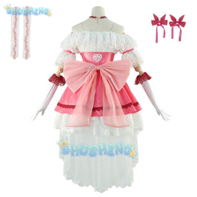 Puella Magi Madoka Magica cos Kaname Madoka Cosplay Anime Kleidungsset 