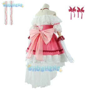 Puella Magi Madoka Magica cos Kaname Madoka Cosplay Anime Kleidungsset 