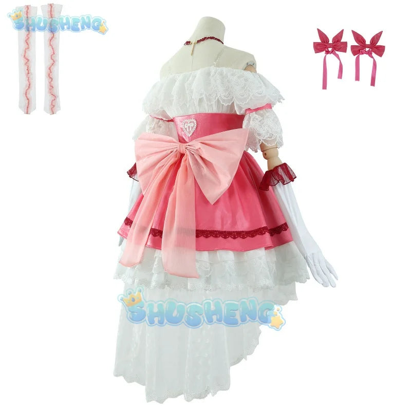 Puella Magi Madoka Magica cos Kaname Madoka cosplay Anime clothing set