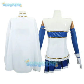 Puella Magi Madoka Magica cos Miki Sayaka cosplay anime clothing