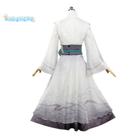 Shusheng-N Qi Shiyi antique dealers cosplay Identity Ⅴclothing Crown waist headband earrings glasses Halloween male Woman suit