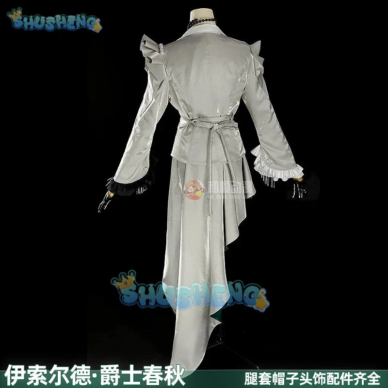 Reverse:1999 Isolde Jazz Spring And Autumn Cosplay Costume Cos Game Anime Party Uniform Hallowen Play Role Clothes Clothing