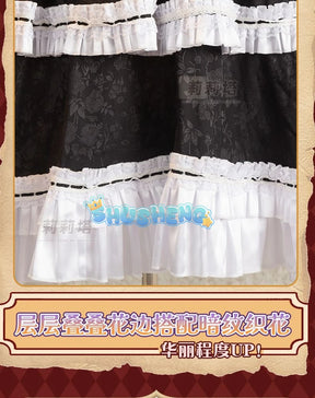 Anime Misamisa Cosplay Costume MisaMisa wig Dark Lolita Style Uniform Halloween Party Girl Dress Up Complete Set S-XXL