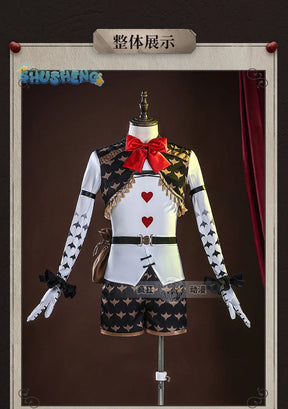 Shusheng Identity V Mike Morton Acrobat Cosplay Costume Cos Game Anime Party Uniform Hallowen Play Role Clothes Clothing