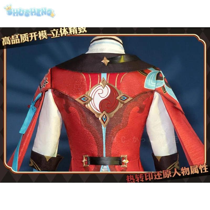 IN STOCK Game Honkai Star Rail Jiaoqiu Cosplay Costume Full Set Anime Full Set Jiao Qiu Cosplay Outfit Uniform Tail Prop Suits