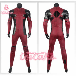 Deadpool 2 Cosplay Cosutme Wade Winston Wilson Cosplay Costume Woman  Movie Anti-hero Suit Halloween