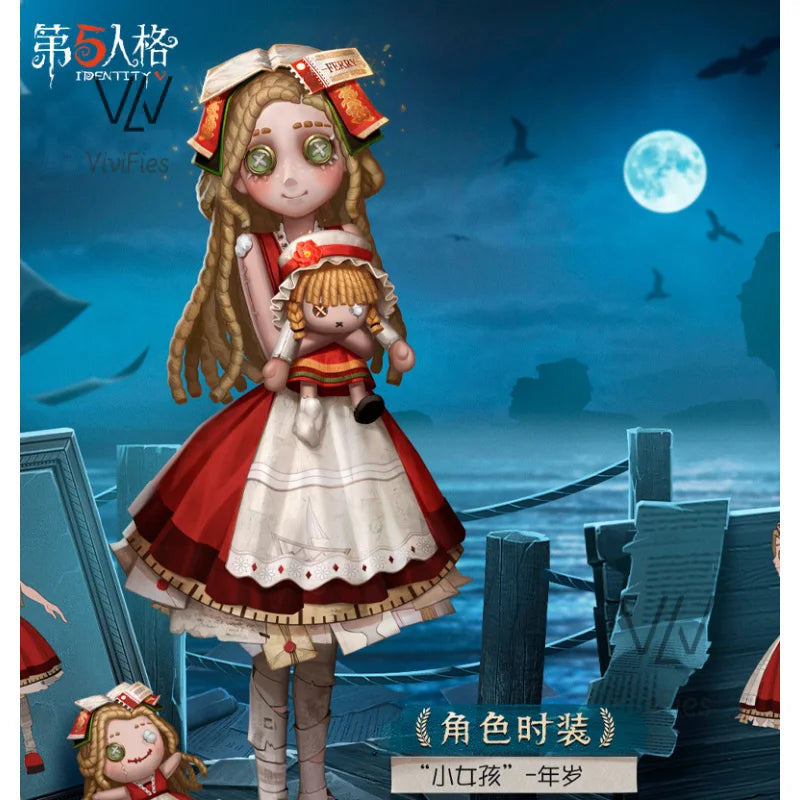 Game Identity Ⅴ girl cosplay Lolita's complete Halloween party performance, little girl role-playing set in stock