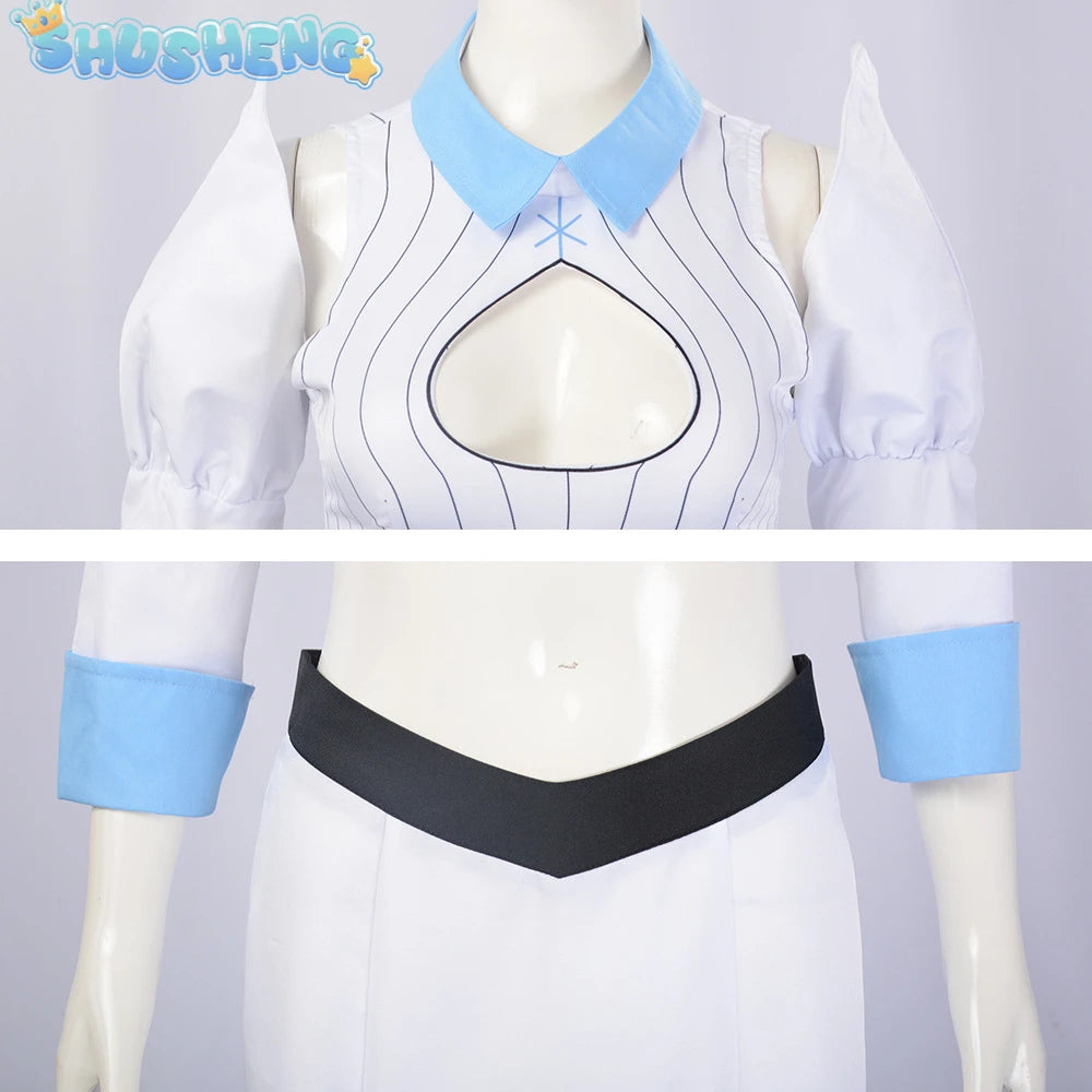 Orihime Inoue Cosplay Suit Inoue Oritime Sexy White T-Shirt Skirt Suit Halloween Carnival Suit XS-XXXL Suit