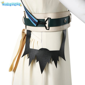 FF7 VII Cosplay Costume Aerith Gainsborough Kingdee Amusement Park  Dress Outfits Women Halloween Party Clothes For  S-XXXL