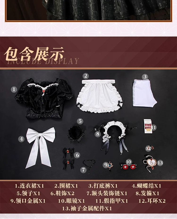 Identity V Fiona Gilman Priest Under The Truth Cosplay Costume Cos Game Anime Party Uniform Hallowen Play Role Clothes Clothing