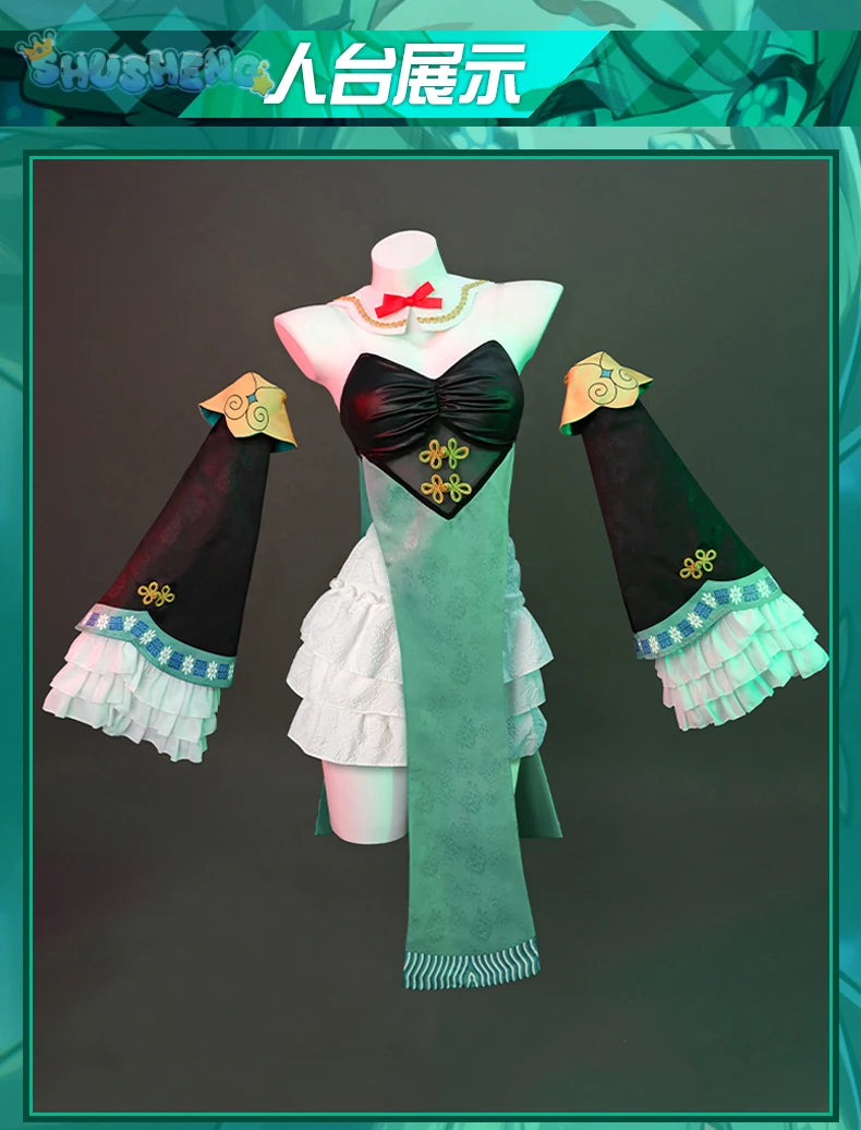 Honkai: Star Rail Huohuo Little Zombies Women Cosplay Costume Cos Game Anime Party Uniform Hallowen Play Role Clothes Clothing