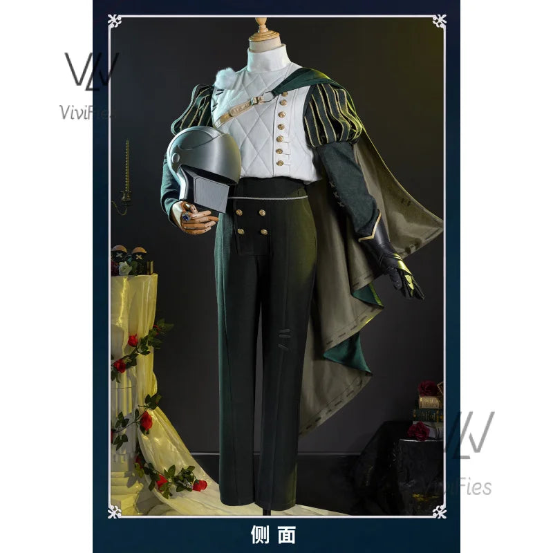 Identity V Knight Survivor Fashion Game Suit Handsome Uniform Cosplay Costume Halloween Party Role Play Outfit Men