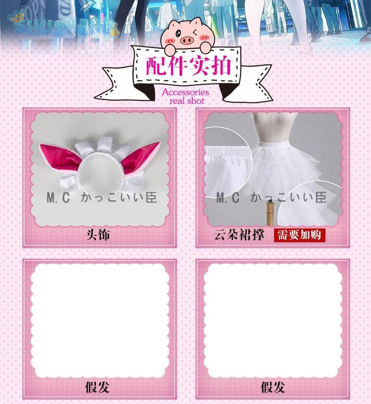 Akiba Maid War Wahira Nagomi Mannen Ranko Shiipon Hiiragi Yume Cosplay Sweet and sexy maid headwear accessories Halloween set