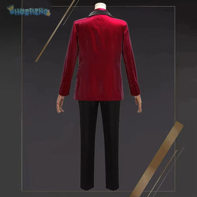 Vtuber Lauren Iroas 3rd Anniversary New Clothes Game Suit Handsome Cosplay Costume Halloween Party Role Play Outfit