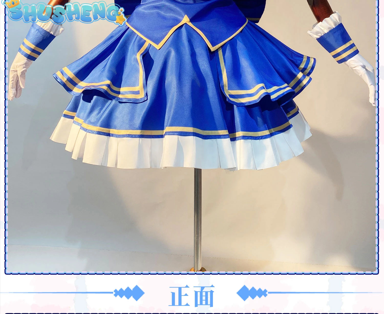 Pripara Manaka Laala Little Blue Dress Women Cosplay Costume Cos Game Anime Party Uniform Hallowen Play Role Clothes Clothing