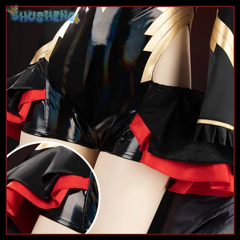 Shusheng Vsirtual Youtuber Houshou Marine Cosplay Costume Cos Game Anime Party Uniform Hallowen Play Role Clothes Clothing