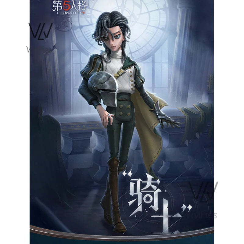 Identity V Knight Survivor Fashion Game Suit Handsome Uniform Cosplay Costume Halloween Party Role Play Outfit Men