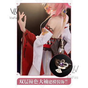 IN STOCK Yae Miko Cosplay Costume Impact Uniform Wig Cosplay Anime Chinese Style Halloween Costumes for Women Game