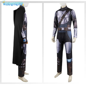 Din Djarin Cosplay Battle Suit Armor Cloak Men Costume TV Bounty  Roleplay Fantasia Fancy Dress Up Party Outfits Clothes