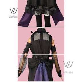 Puella Magi Madoka Magica Kyoko Sakura cosplay costume Sakura Kyoko cosplay women girls Halloween dress for wig