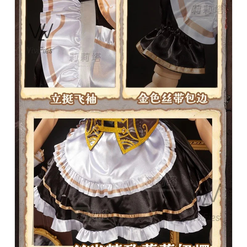 Game Identity Ⅴ Tracy Reznik cosplay Tracy Reznik cos Latest Lolita costume carnival Halloween girls dress in stock