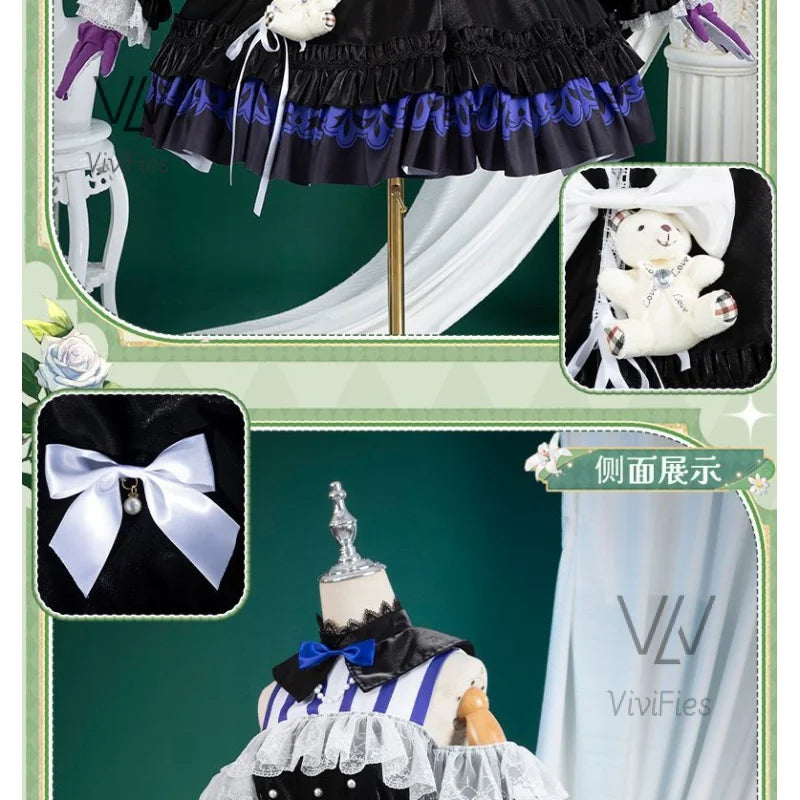 IN STOCK  For all time/Lovebrush Chronicles cos Heroine Cosplay Full set of anime character costumes for women Halloween Party