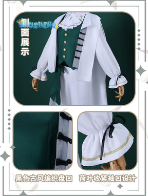 Identity V Aesop Carl Undertaker Cosplay Costume Cos Game Anime Party Uniform Hallowen Play Role Clothes Clothing IN STOCK