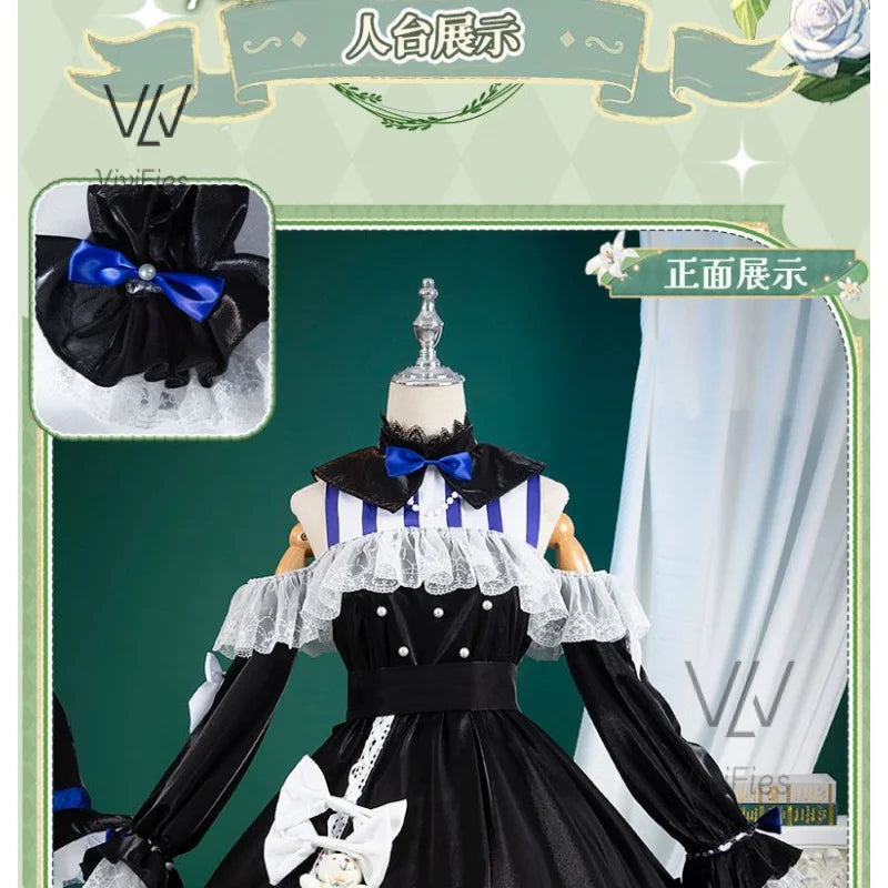 IN STOCK  For all time/Lovebrush Chronicles cos Heroine Cosplay Full set of anime character costumes for women Halloween Party